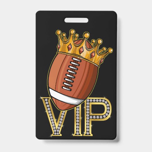 VIP Football Invité Pass Badge Lanyard (Face)