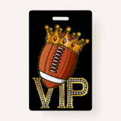 VIP Football Invité Pass Badge Lanyard (Devant)
