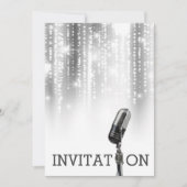 Vip Green Festival Mariage Invitation personnalisé (Devant)