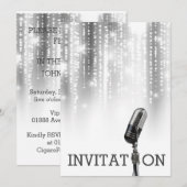 Vip Green Festival Mariage Invitation personnalisé (Devant / Derrière)