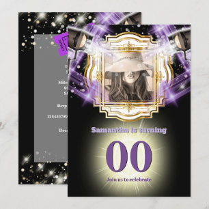 VIP-kaartje foto Hollywood licht filmster op Kaart