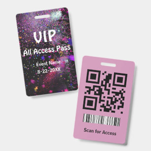 VIP PAS Evenementen- en speciale gastbadge Badge