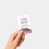 VIP Pass Event Name Exhibit Badge (Handheld)