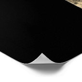 VIP Rock Star Rood Zwart en Goud Poster