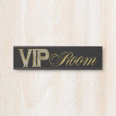 VIP Room Hanging Name Bord Deurbordje (Voorkant)