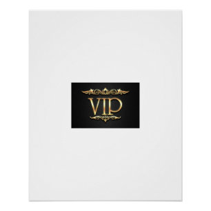 Vip semiglanzend poster te koop. perfect poster