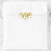 Vip-shield-.png Ronde Sticker (Tas)