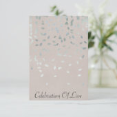 Vip Silver Pastel, levend Kaart (Staand voorkant)