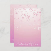 Vip Silver Pink Kaart (Voorkant / Achterkant)