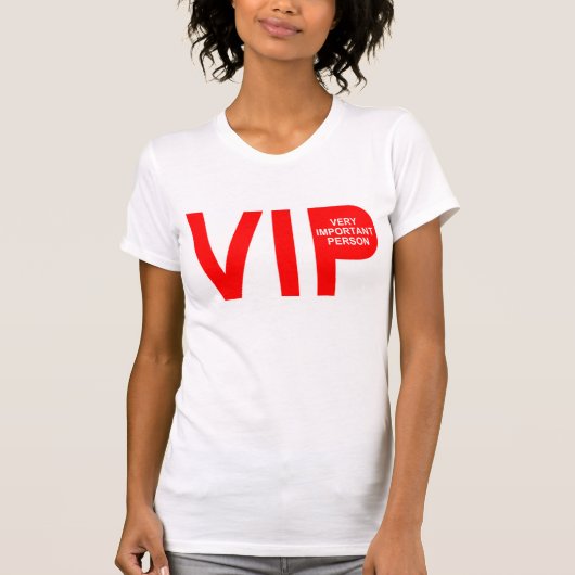 VIP T-SHIRT (Voorkant)