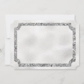 VIP Ticket Silver and Pink Diamonds Kaart (Achterkant)