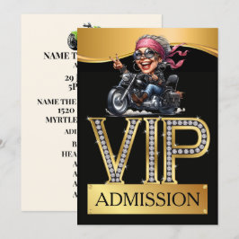 VIP-toegang tot motorfeest Kaart