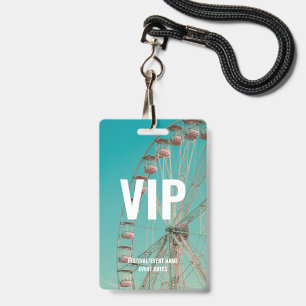 VIP-toegang voor concerten op muziekfestivals Badge