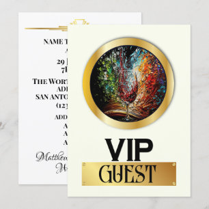 VIP-toelatingsuitnodiging Kaart