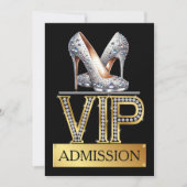 VIP-toelatingsuitnodiging Kaart (Voorkant)