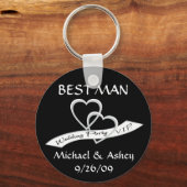 VIP van bruiloft Sleutelhanger (Voorkant)