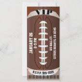 VIP van de Partij van de football van de Verjaarda (Achterkant)