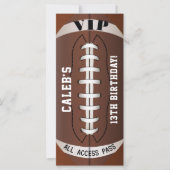 VIP van de Partij van de football van de Verjaarda (Voorkant)