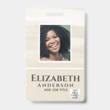 VIP van de Werknemer van FOTO-ID PASS Waterverf Ab