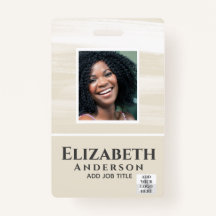 VIP van de Werknemer van FOTO-ID PASS Waterverf Ab