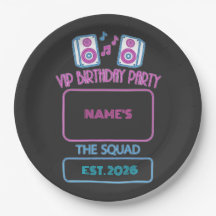 VIP Verjaardagsfeest Neon Squad Persoonlijke Gast