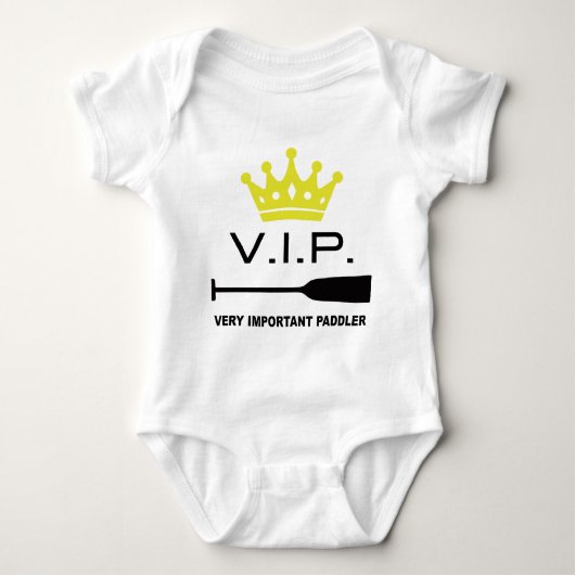 VIP Very Important Paddler Romper (Voorkant)