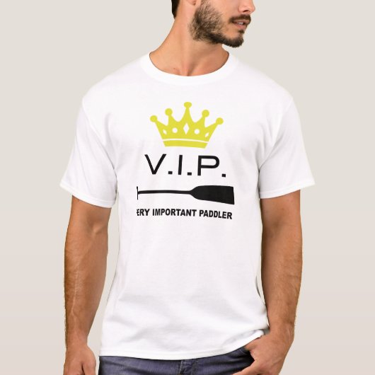 VIP Very Important Paddler T-shirt (Voorkant)