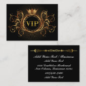 VIP Visitekaartje / Pass / Uitnodiging (Voorkant / Achterkant)