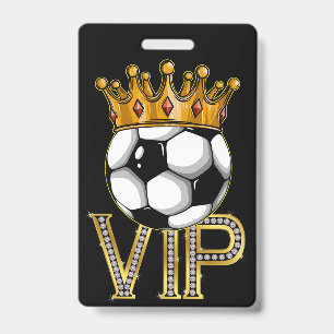 VIP Voetbal Koord Badge