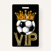 VIP Voetbal Lanyard Badge (Voorkant)