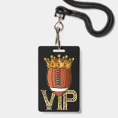 VIP Voetbal Lintje Badge (Voorzijde met lanyard)