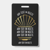 VIP - Voir Badge arrière (Arrière)