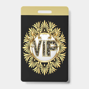 VIP - Zie achterbadge Badge