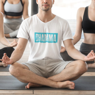 Vipassana Meditatie Dhamma Wet van de Natuur T-shirt