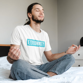 Vipassana Meditatie Gelijkmoedigheid Upekkha Anicc T-shirt