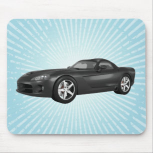 Viper hardste bovenspierwagen: Zwarte afwerking: M Muismat