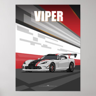Viper Muscle auto Poster