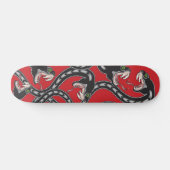Viper Pit - Rood Skateboard (Horizontaal)