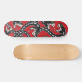Viper Pit - Rood Skateboard (Horizontaal)