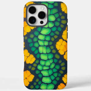 Viper Shield: artistiek slangenontwerp iPhone 16 Pro Max Hoesje