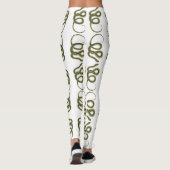 Viper Snake Pattern Leggings (Achterkant)