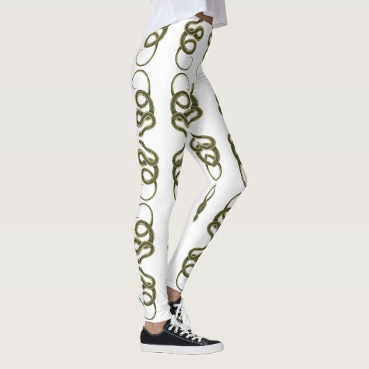 Viper Snake Pattern Leggings (Rechts)
