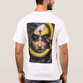 Viper Vogue T-shirt: Snake and Skull Fusion T-shirt (Achterkant)