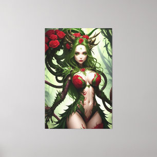 Vipera - Snake Warrior 024 Canvas Afdruk
