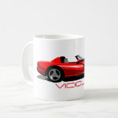Viperadae Sports Voiture Mu Café Mug (Devant gauche)
