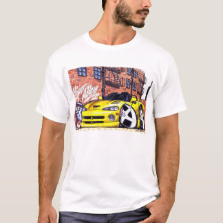 ViperAlley Gele Roadster/Voorzijde slechts T-shirt