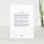 Viperfish "Long in the Tooth" carte d'anniversaire (Dos)