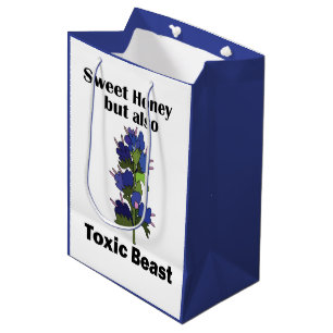 Vipers Bugloss Zoete Honing Giftige Beest Grappig Medium Cadeauzakje
