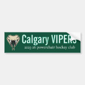 Vipers bumper sticker (Voorkant)