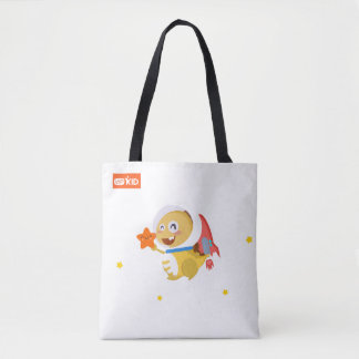 VIPKID Cosmic Dino Canvas tas